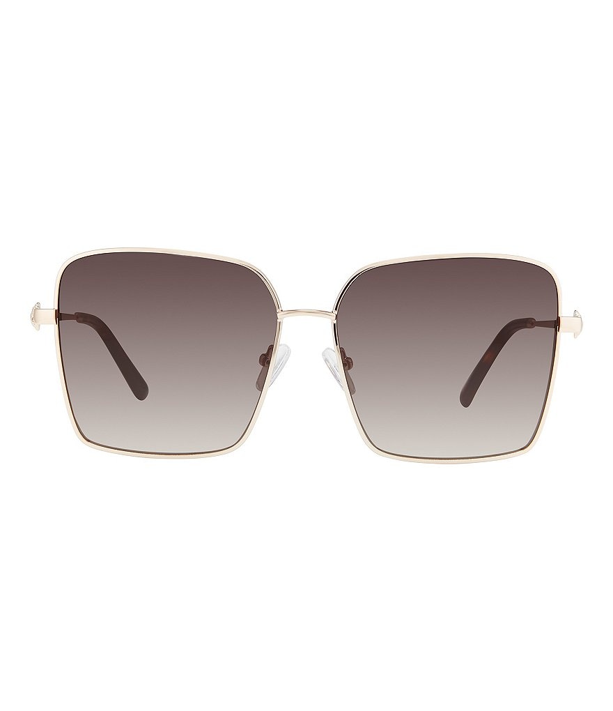 Kurt Geiger London Women's KGL1047 61mm Square Sunglasses - Gold/Brown - view 5