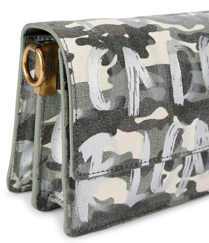 Kurt Geiger London Sloane Camo Soft Shoulder Bag - Green camo - view 5