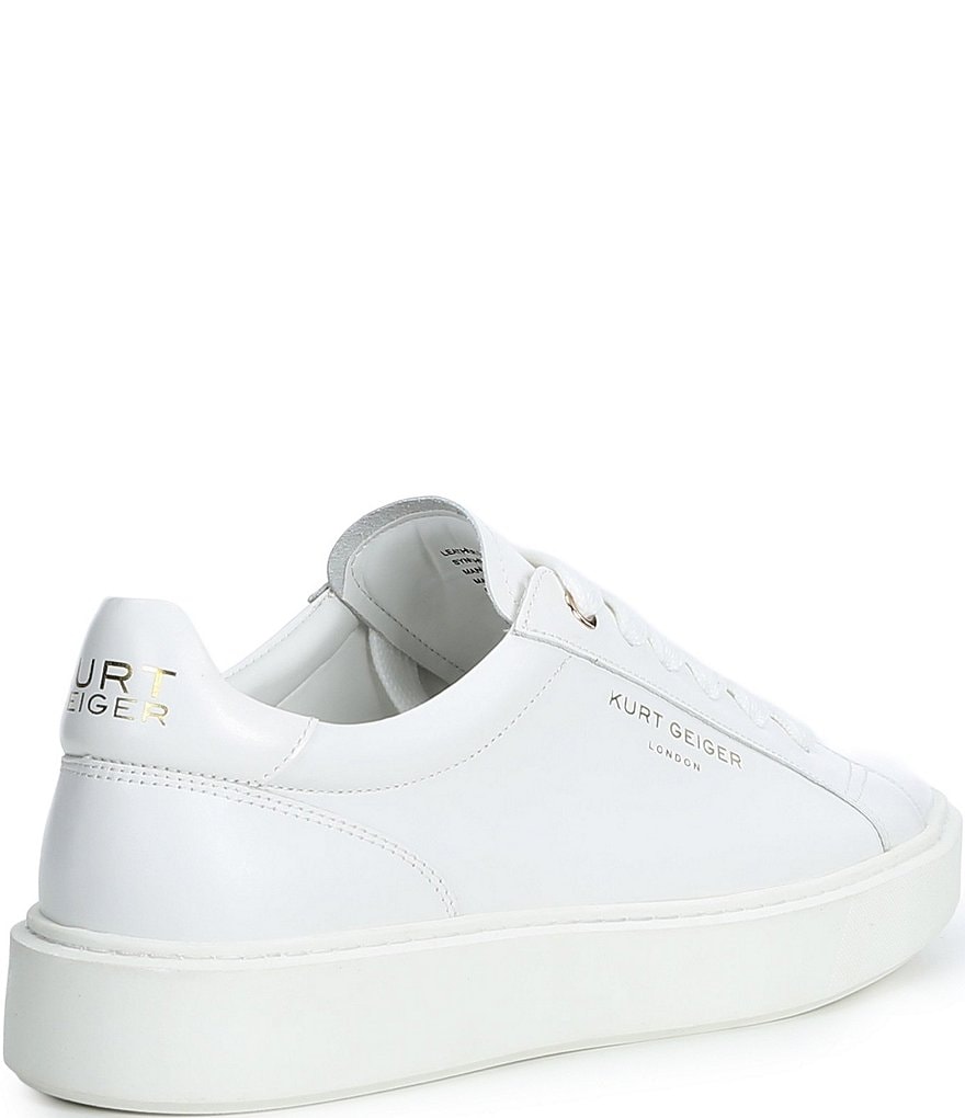 Kurt Geiger London Men's Albion Leather Sneakers - White - view 2