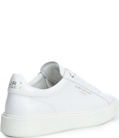 Kurt Geiger London Men's Albion Leather Sneakers - White - view 2