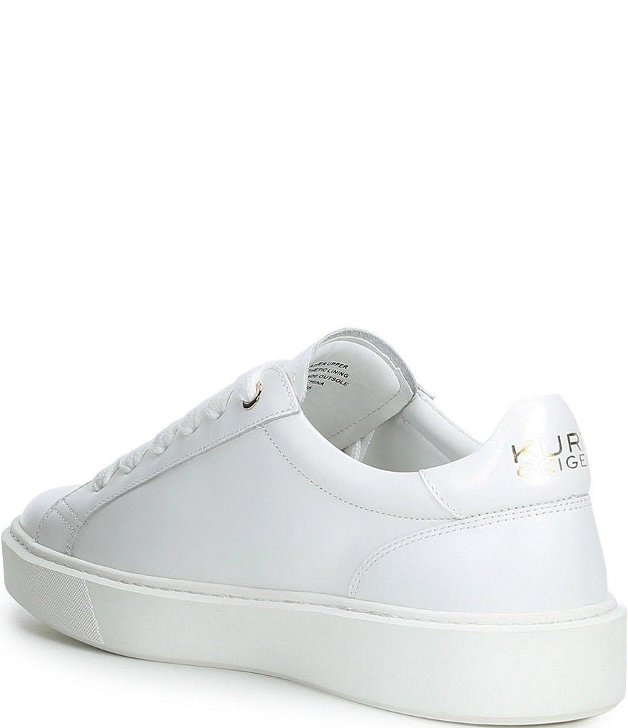 Kurt Geiger London Men's Albion Leather Sneakers - White - view 3