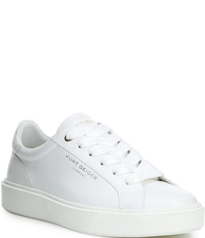 Kurt Geiger London Men's Albion Leather Sneakers - White - view 1