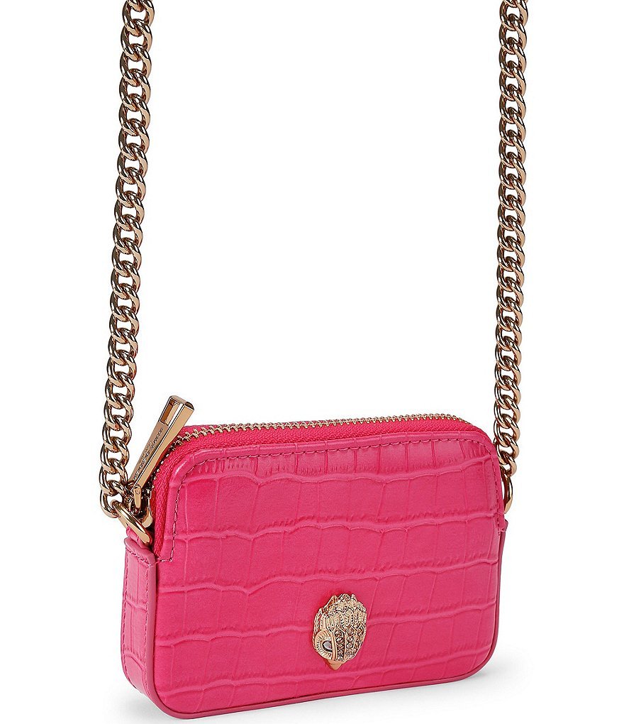 Kurt Geiger London Micro Kensington Camera Crossbody Bag - Bright Pink - view 10