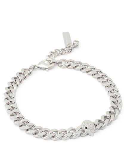 Kurt Geiger London Signature Eagle Chain Line Bracelet - Silver - view 2