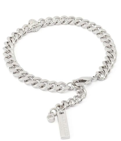Kurt Geiger London Signature Eagle Chain Line Bracelet - Silver - view 3
