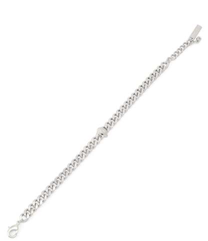 Kurt Geiger London Signature Eagle Chain Line Bracelet - Silver - view 4