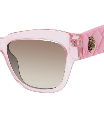 Kurt Geiger London Women's KGL1035 53mm Cat Eye Sunglasses - Light Pink - view 3