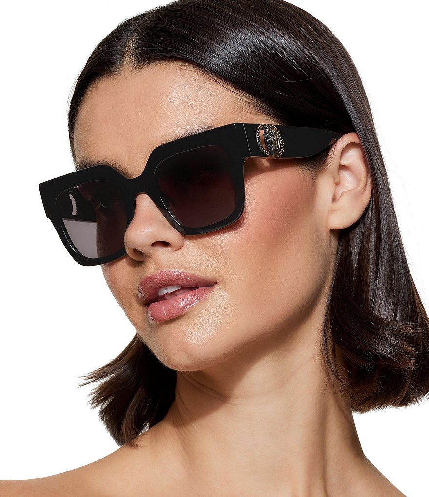 Kurt Geiger London Women's KGL1025 50mm Square Sunglasses - Black - view 5