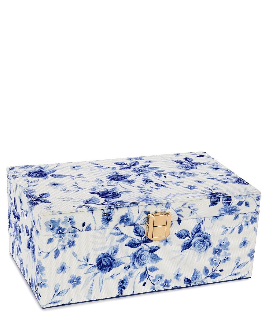 Southern Living Mahjong Caroline Tile Travel Box Set - Blue - view 3