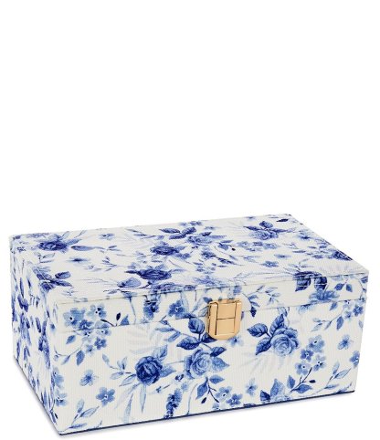 Southern Living Mahjong Caroline Tile Travel Box Set - Blue - view 3
