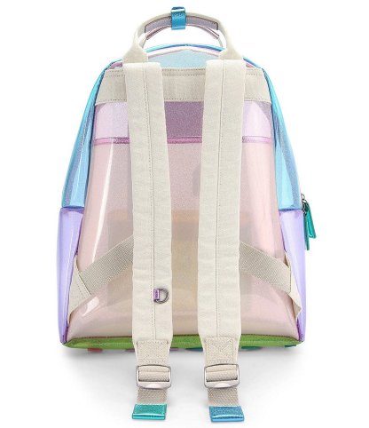 Kurt Geiger London Southbank Large Clear Vinyl Backpack - Multi - view 2