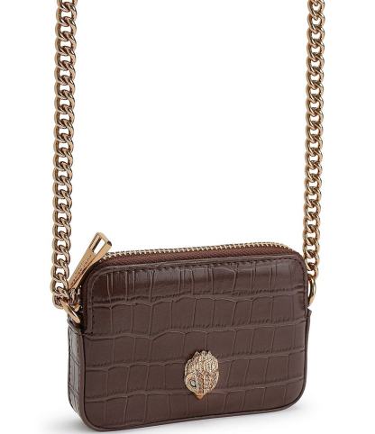 Kurt Geiger London Micro Kensington Camera Crossbody Bag - Brown - view 4