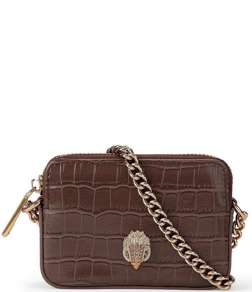 Kurt Geiger London Micro Kensington Camera Crossbody Bag - Brown - view 1