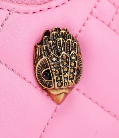 Kurt Geiger London Micro Heart Crossbody Bag - Pink - view 6