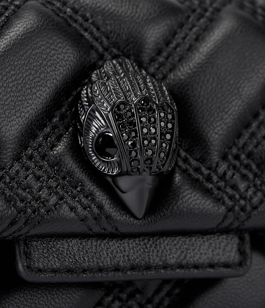 Kurt Geiger London Micro Kensington 17 Quilted Crossbody Bag - Black - view 6