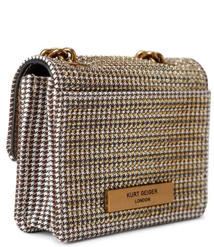 Kurt Geiger London Micro Kensington Mini Crossbody Bag - Beige - view 3