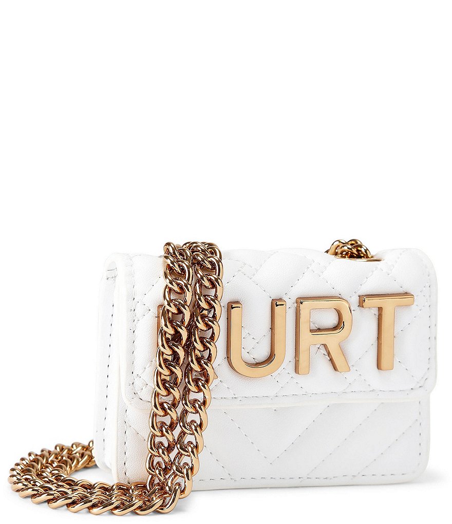 Kurt Geiger London Micro Kensington Kurt Crossbody Bag - White - view 4