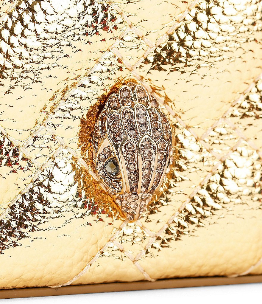 Kurt Geiger London Kensington Micro Camera Chain Strap Crossbody Bag - Gold - view 5