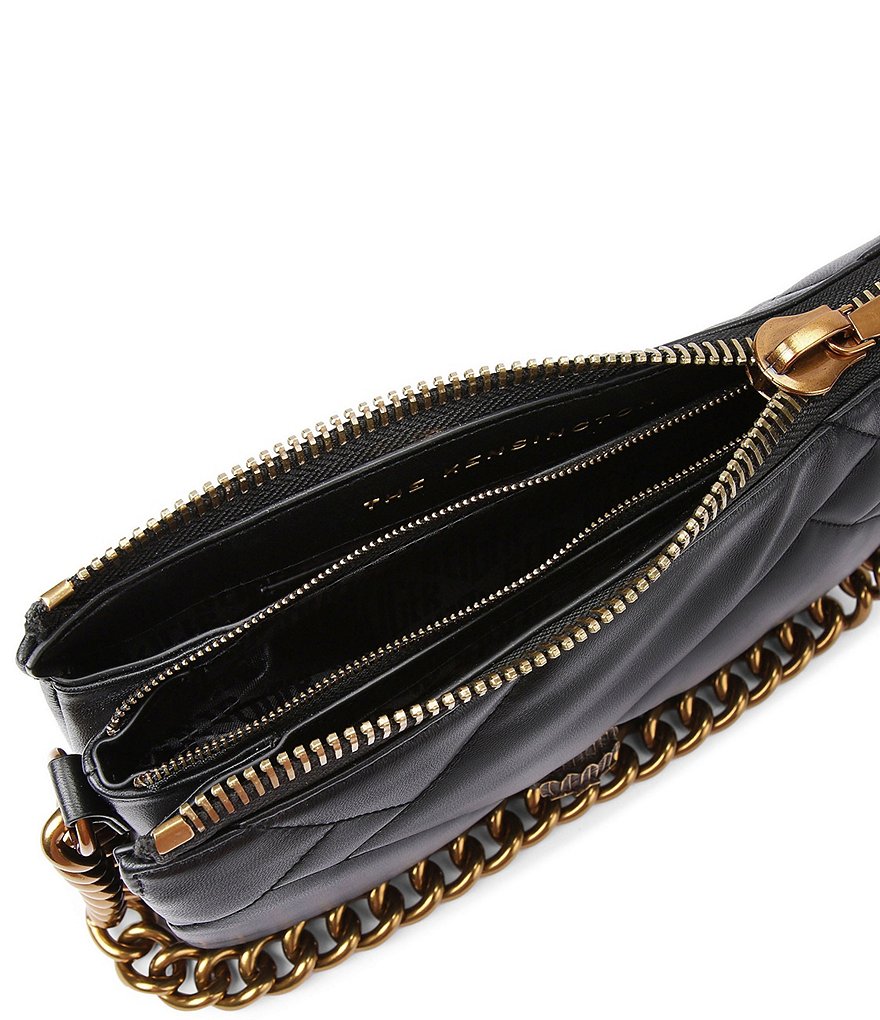 Kurt Geiger London Kensington Puff 3 Quilted Crossbody Bag - Black - view 4