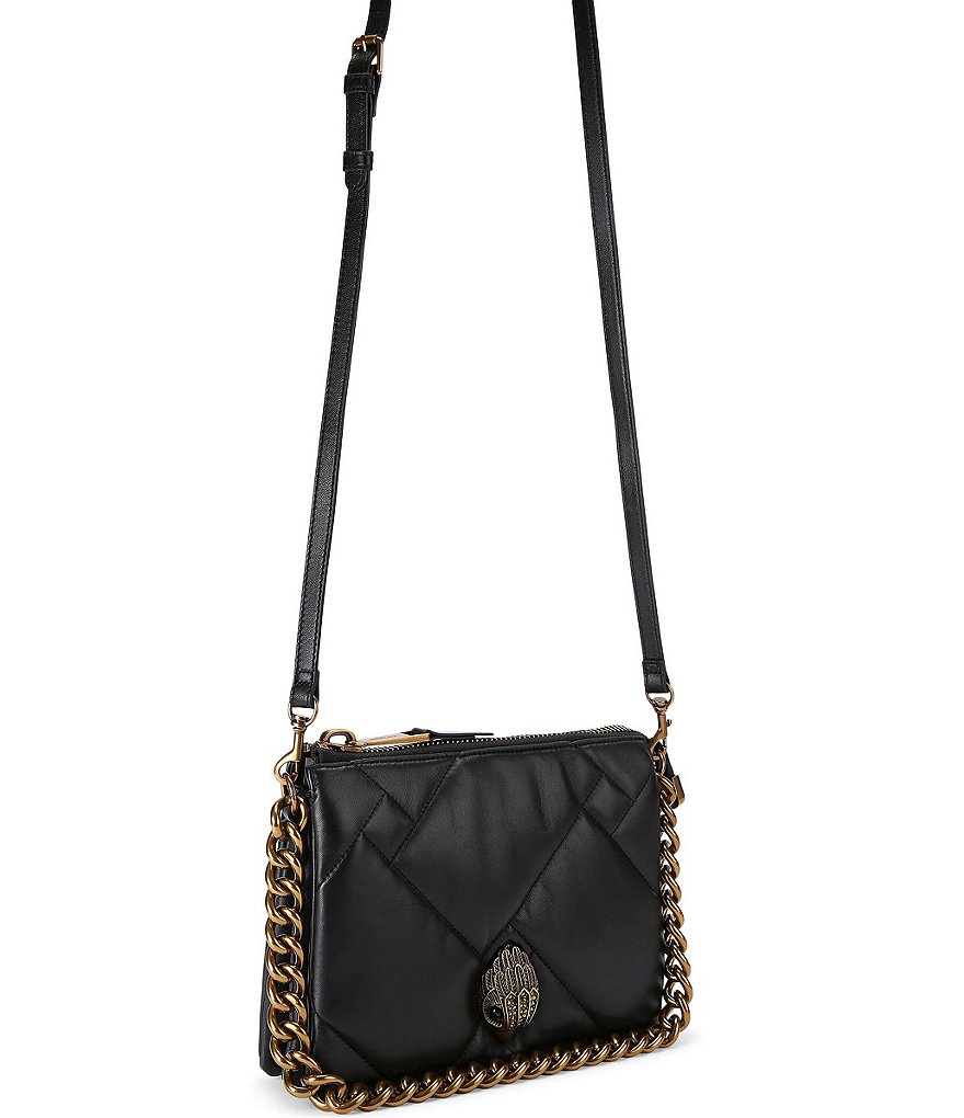Kurt Geiger London Kensington Puff 3 Quilted Crossbody Bag - Black - view 5