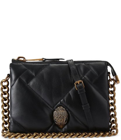 Kurt Geiger London Kensington Puff 3 Quilted Crossbody Bag - Black - view 1