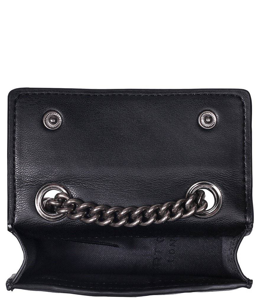 Kurt Geiger London Micro Kensington Quilted Chain Crossbody Bag - Black - view 4