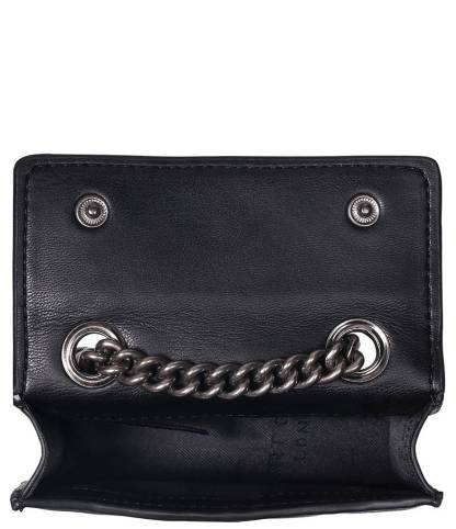 Kurt Geiger London Micro Kensington Quilted Chain Crossbody Bag - Black - view 4