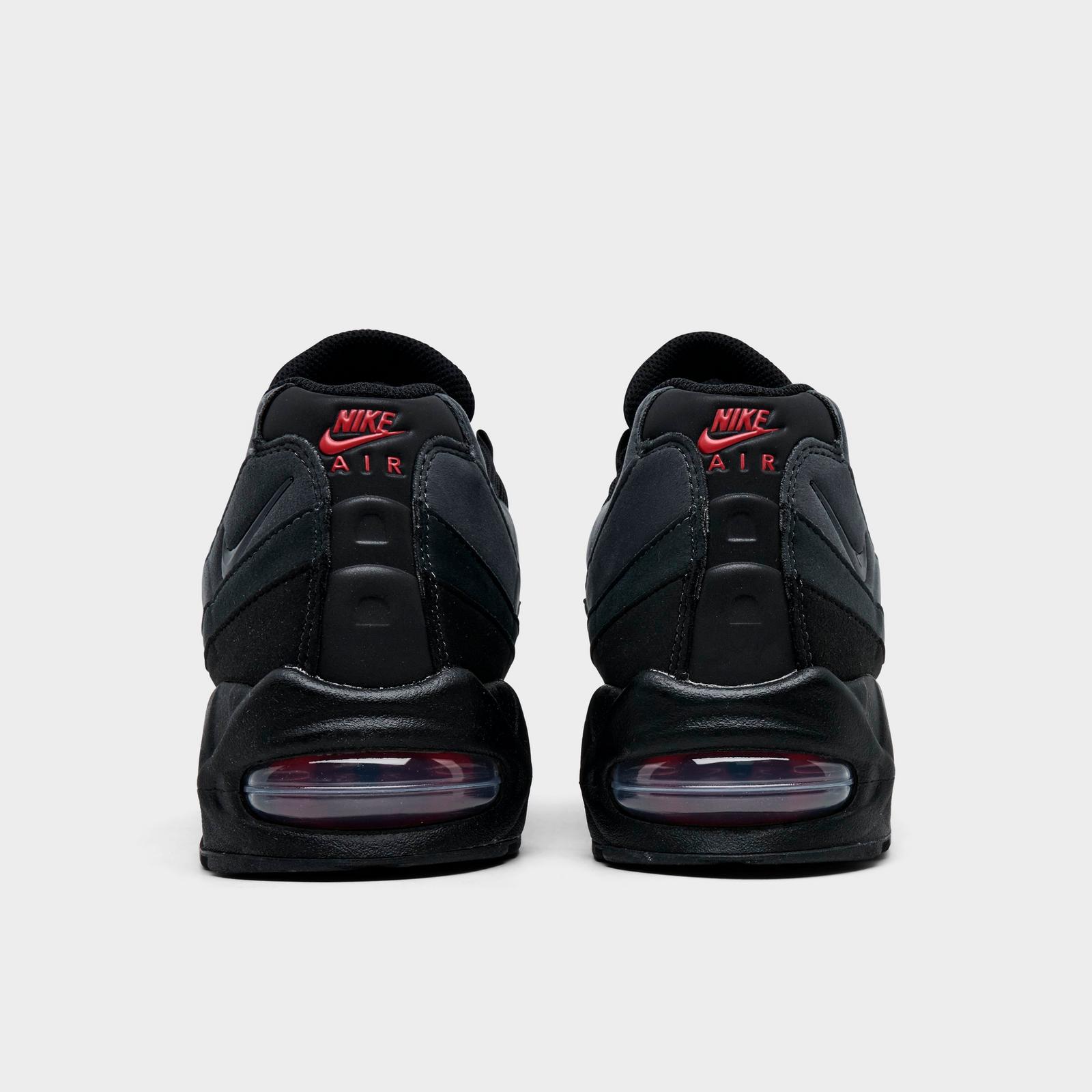 Men's Nike Air Max 95 Big Bubble Casual Shoes - Black/Anthracite/Dark Smoke Grey/Black