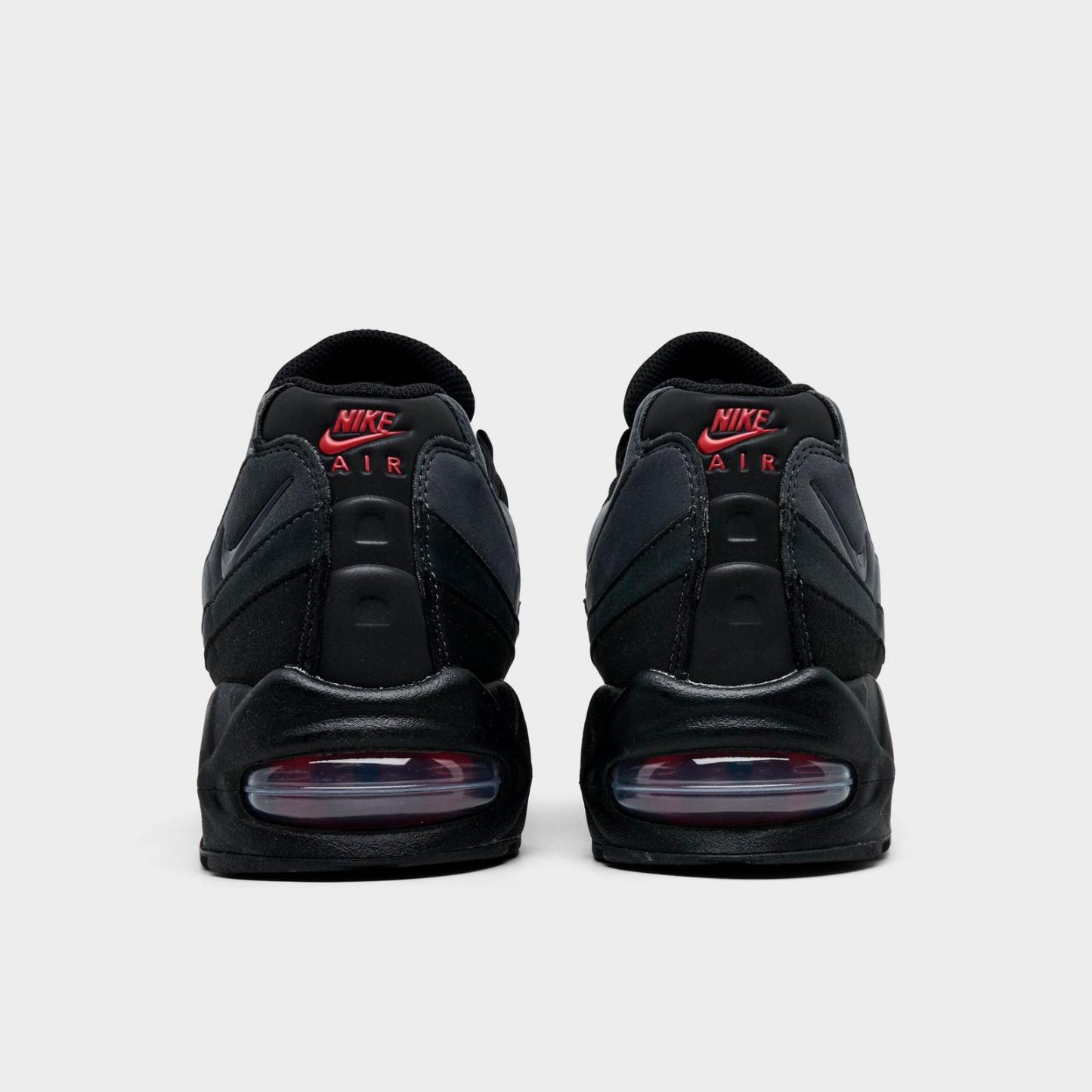 Men's Nike Air Max 95 Big Bubble Casual Shoes - Black/Anthracite/Dark Smoke Grey/Black