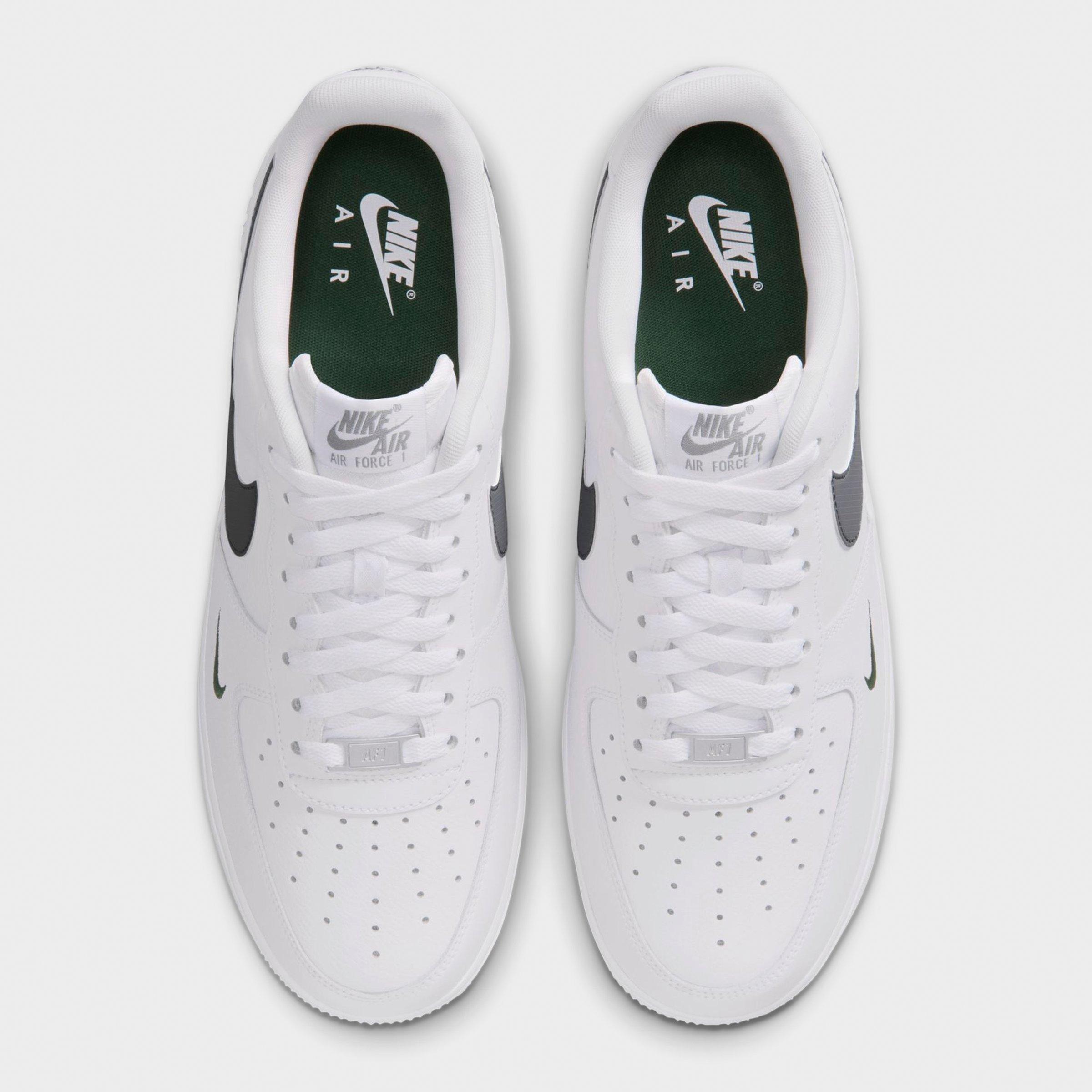 Men's Nithtke Air Force 1 '07 Casual Shoes - Part 1 - White/Fir/Cool Grey - Top view