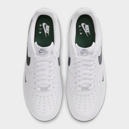 Men's Nithtke Air Force 1 '07 Casual Shoes - Part 1 - White/Fir/Cool Grey - Top view