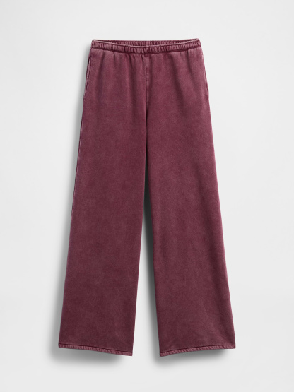 VintageSoft Baggy Sweatpants - Tuscan red wash