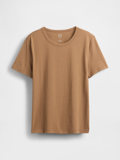 Organic Cotton VintageSoft T-Shirt - Kola nut brown