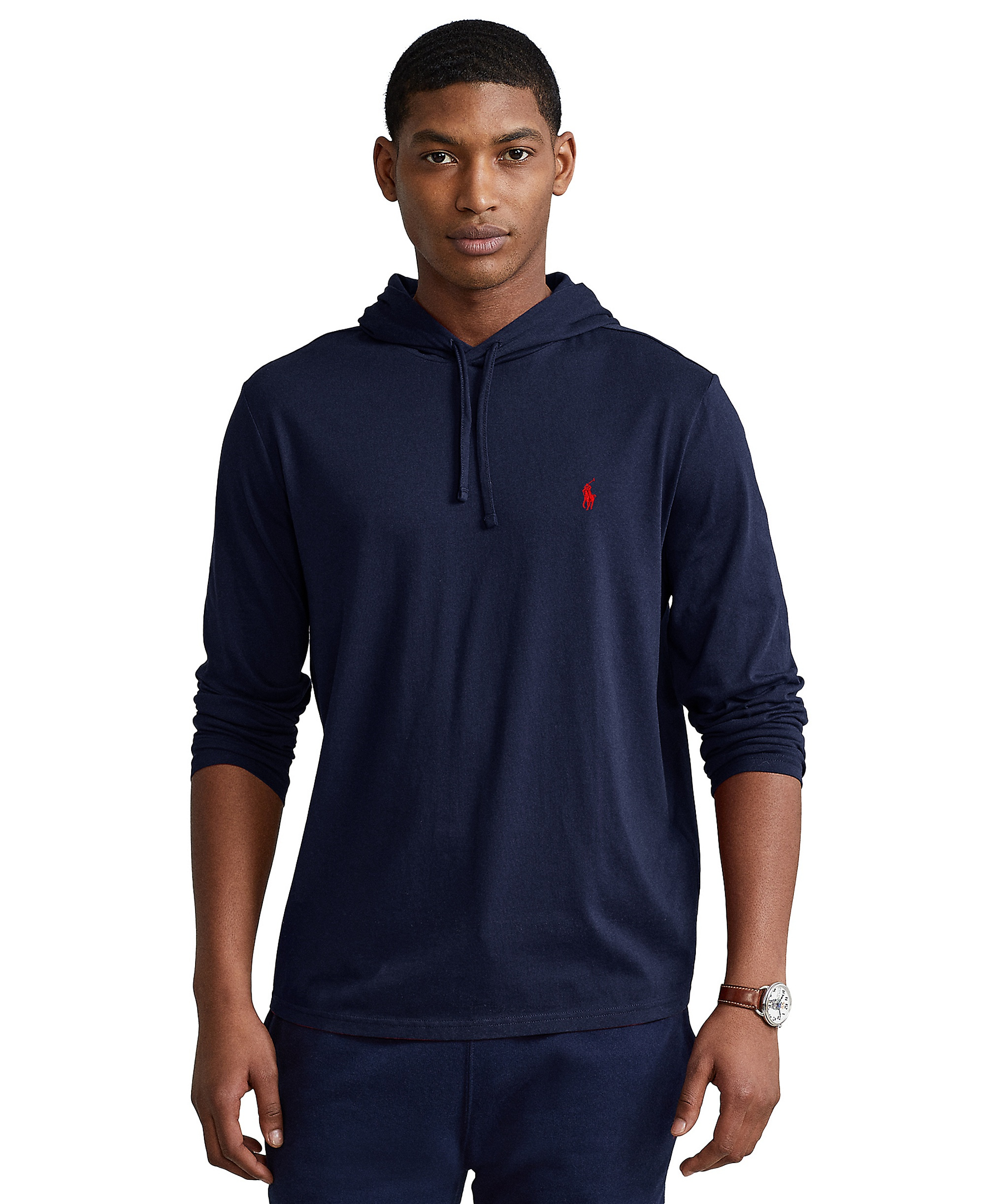 Polo Ralph Lauren Men's Hooded Jersey - Navy