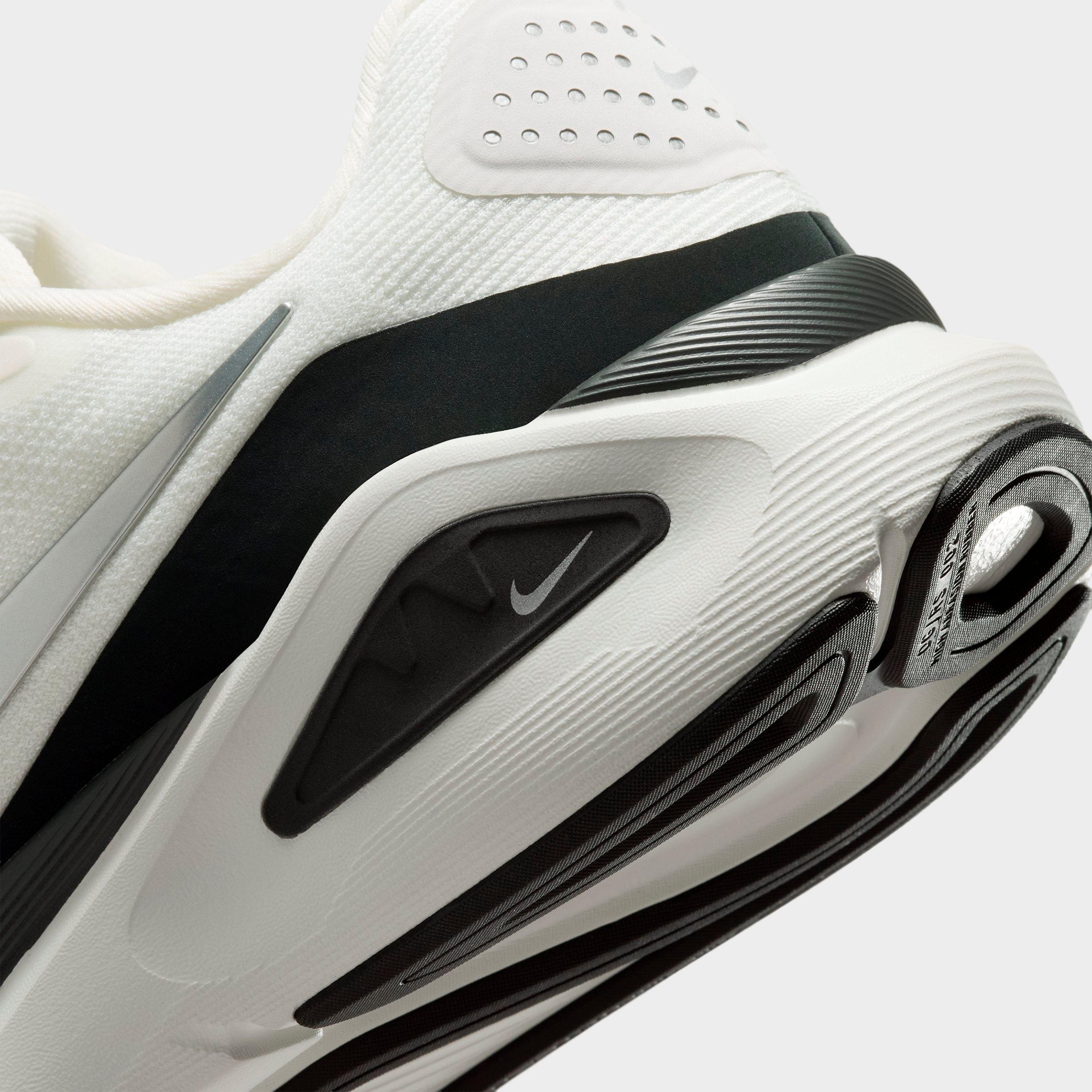 Women's Nithtke Structure 26 Running Shoes - Summit White/Anthracite/Sail/Metallic Silver - Detail shot