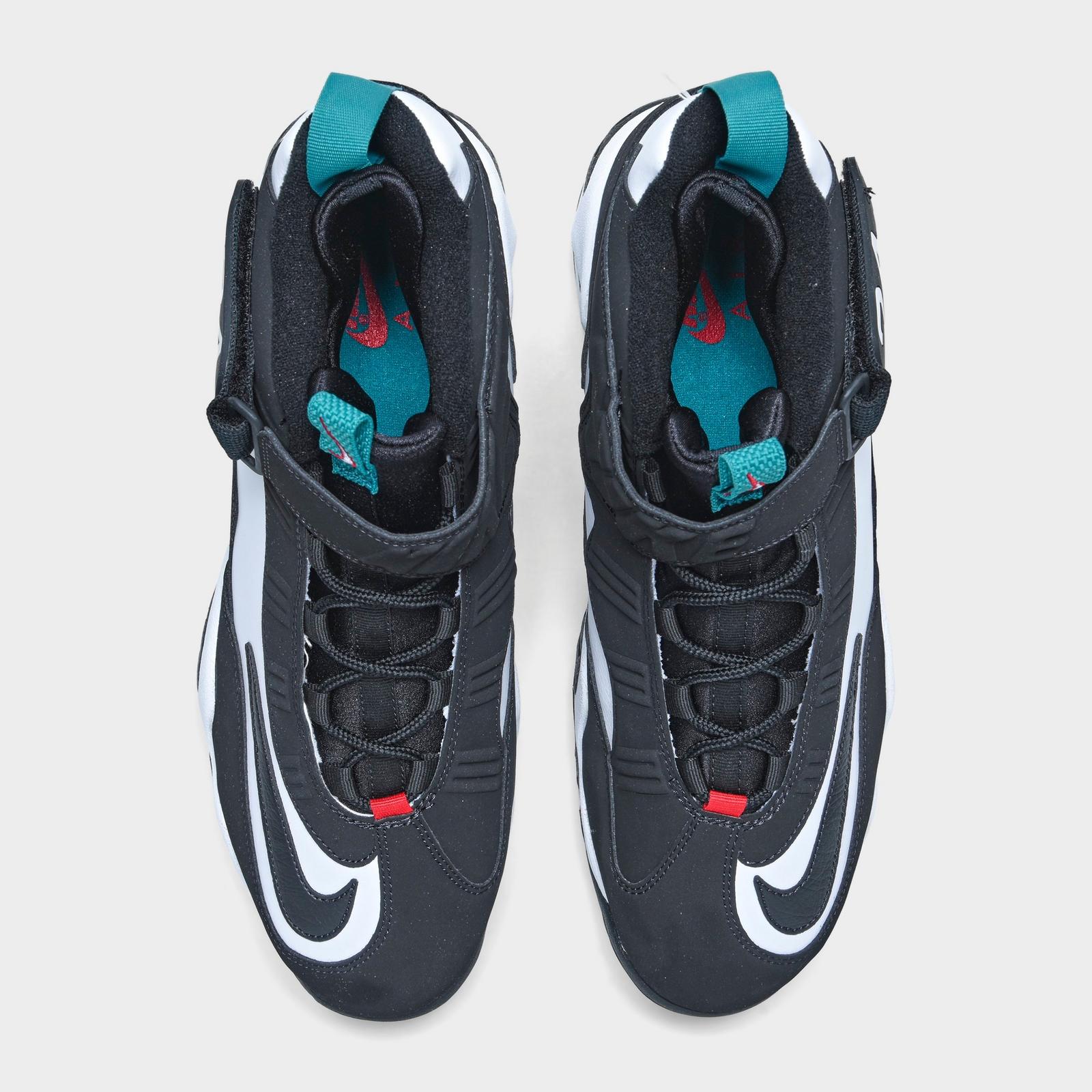 Men's Nike Air Griffey Max 1 Casual Shoes - White/Black/Fresh Water/Varsity Red