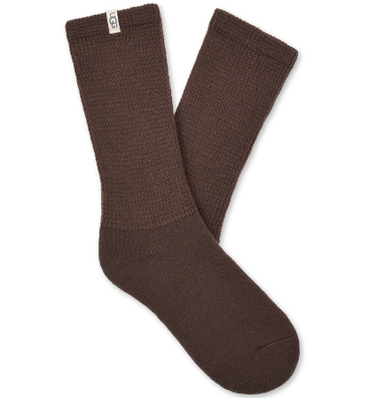 UGG Women's Shealy Cozy Crew Socks - Burnt Cedar