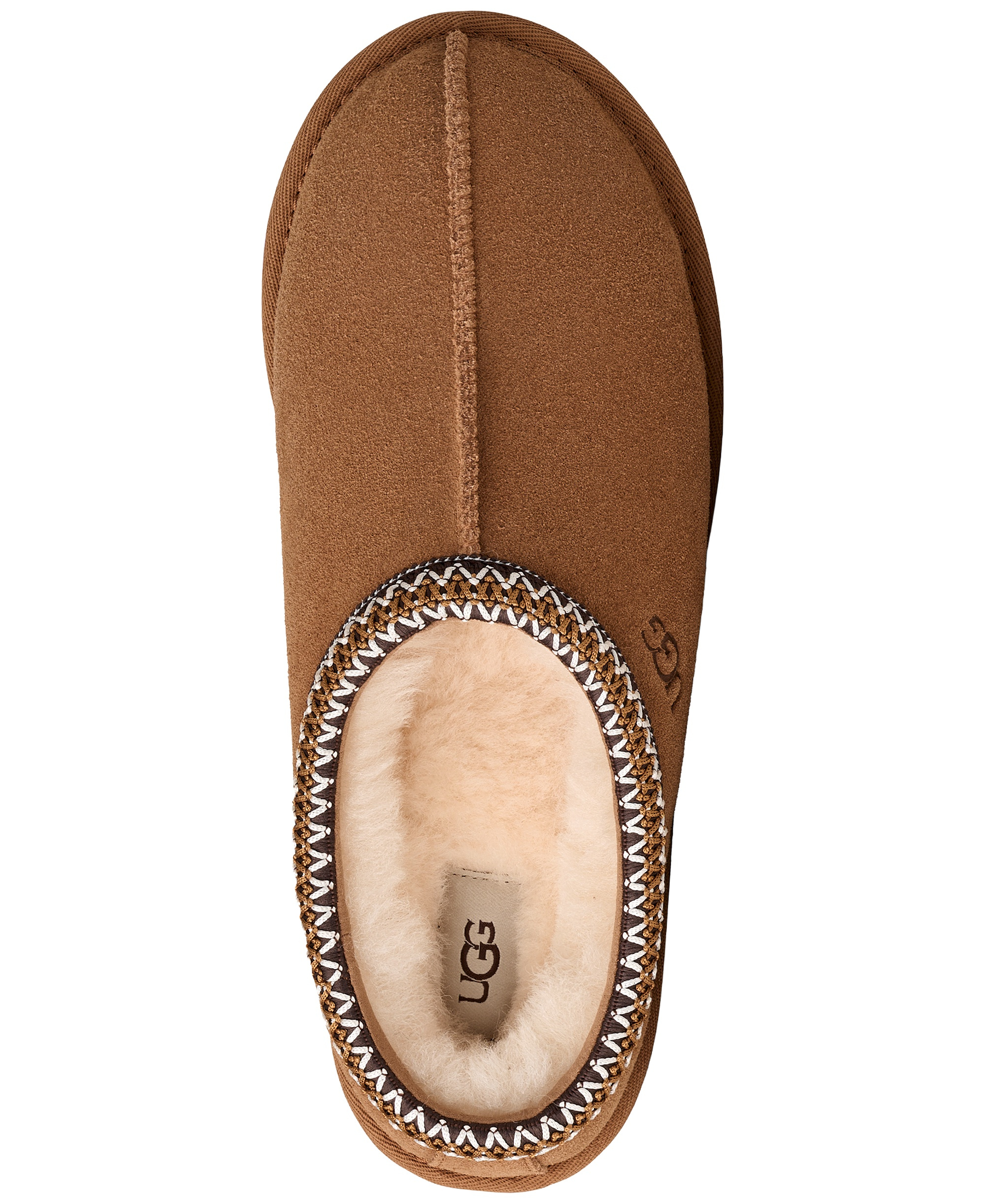 UGG® Men's Tasman II Round-Toe Slippers - Chestnut