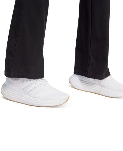 adidas Women's Essentials Small Logo Flared Leggings - Black/White