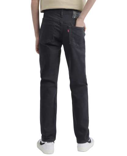 Levi's Boys' 2T-7 502™ Taper Fit Stretch Performance Jeans - Black
