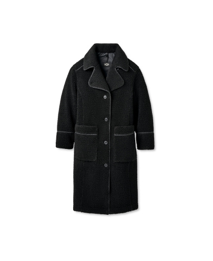 UGG Women's Sema Fluff Coat - Black