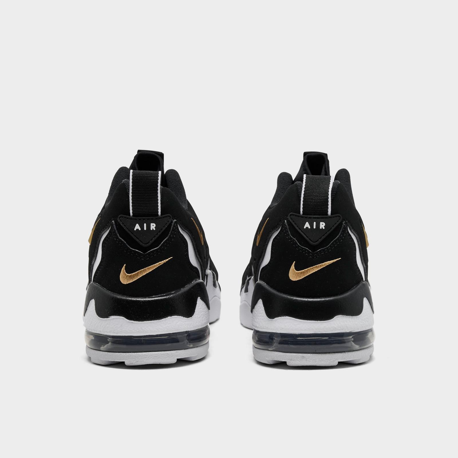Men's Nike Air DT Max '96 Low Casual Shoes - Black/White/Metallic Gold