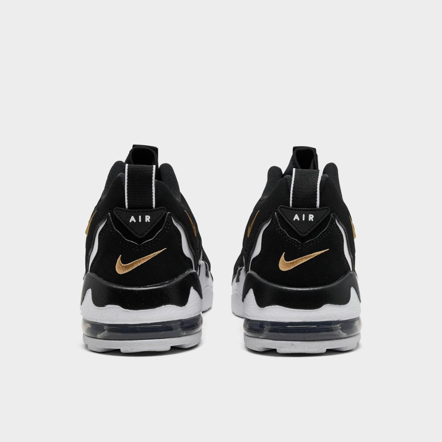 Men's Nike Air DT Max '96 Low Casual Shoes - Black/White/Metallic Gold