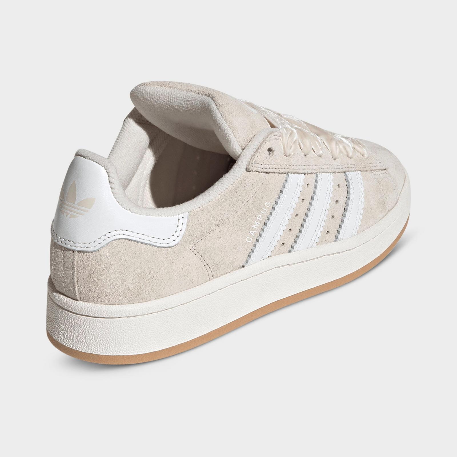 Women's adidas Originals Campus 00s Casual Shoes - Wonder White/Core White/Gum - view 4
