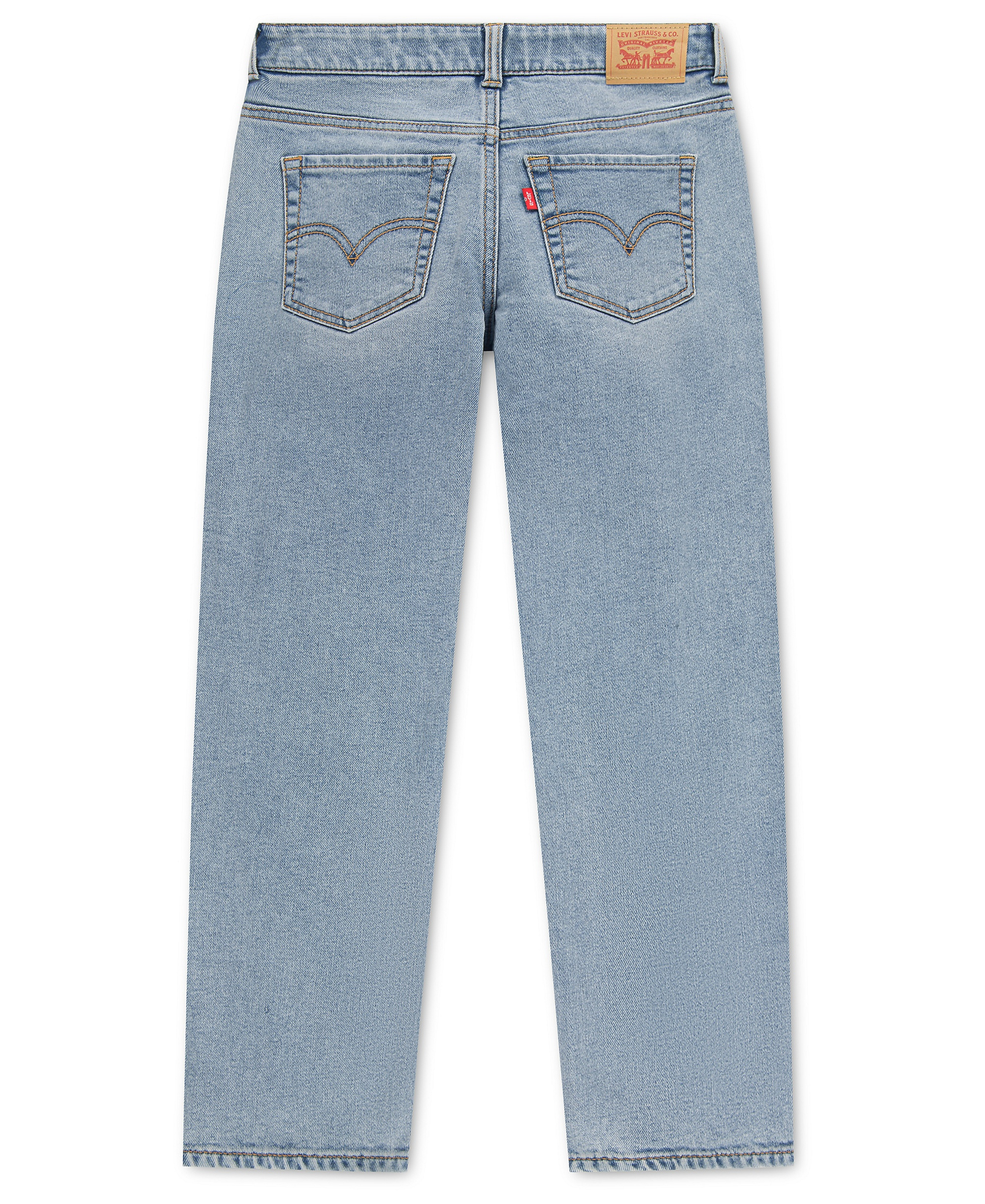 Levi's Girls' 7-16 Regular Rise Straight Jeans - This And That Without Destruction