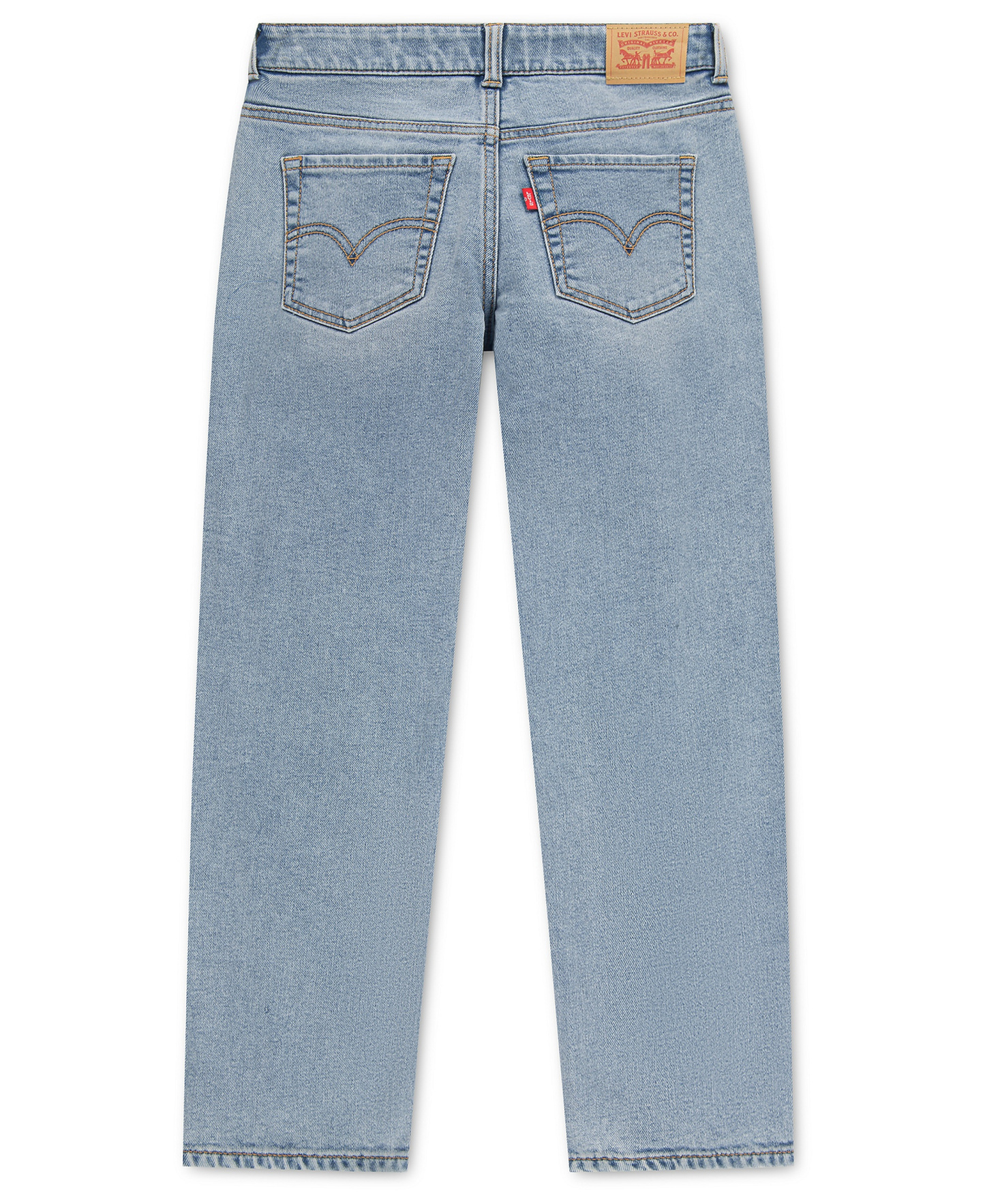Levi's Girls' 7-16 Regular Rise Straight Jeans - This And That Without Destruction