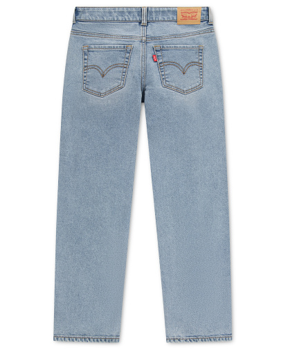 Levi's Girls' 7-16 Regular Rise Straight Jeans - This And That Without Destruction