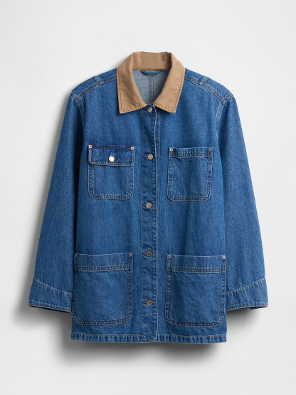 Denim Barn Jacket - Medium wash