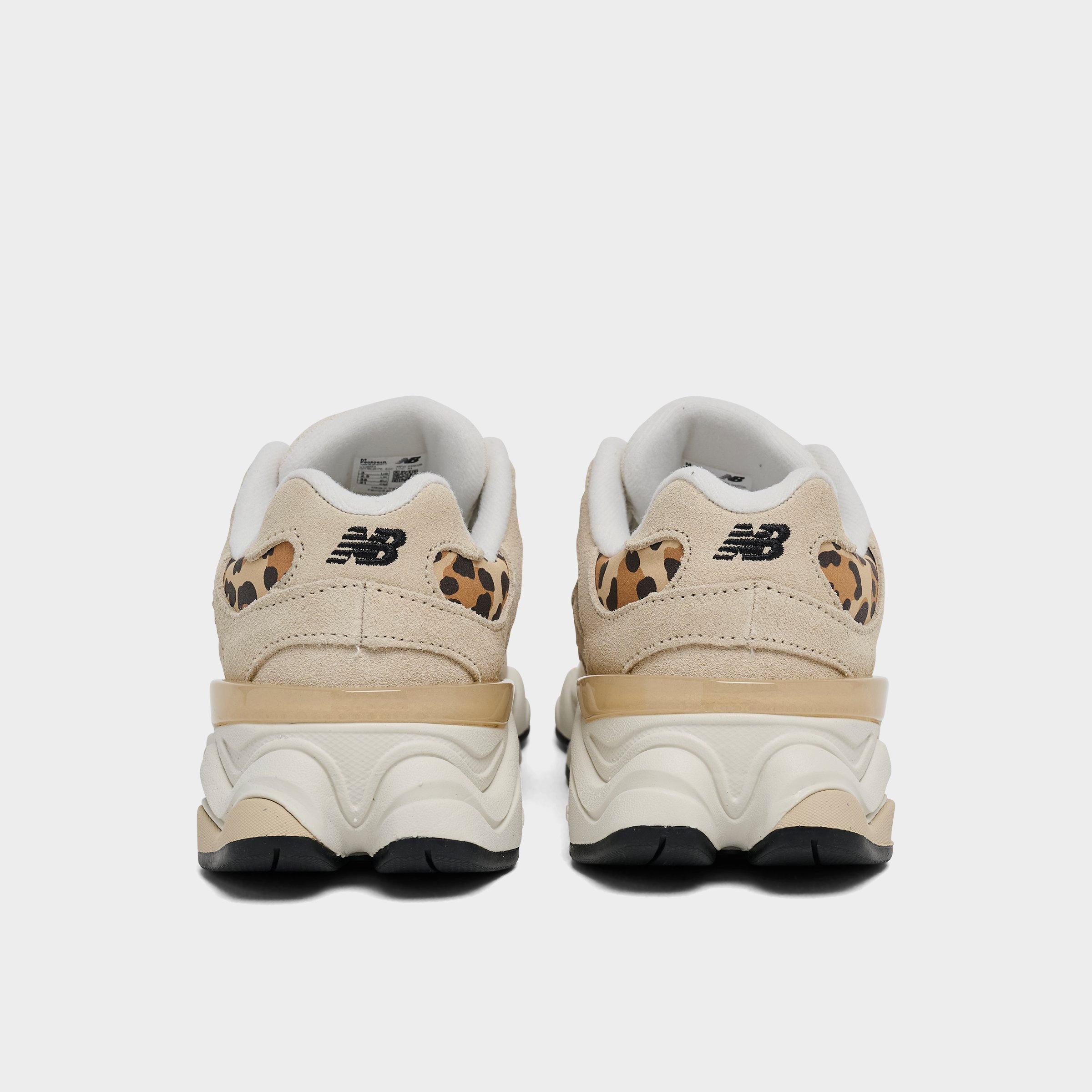 Girls' Little Kids' New Balance 9060 Casual Shoes - Beige Leopard - view 4
