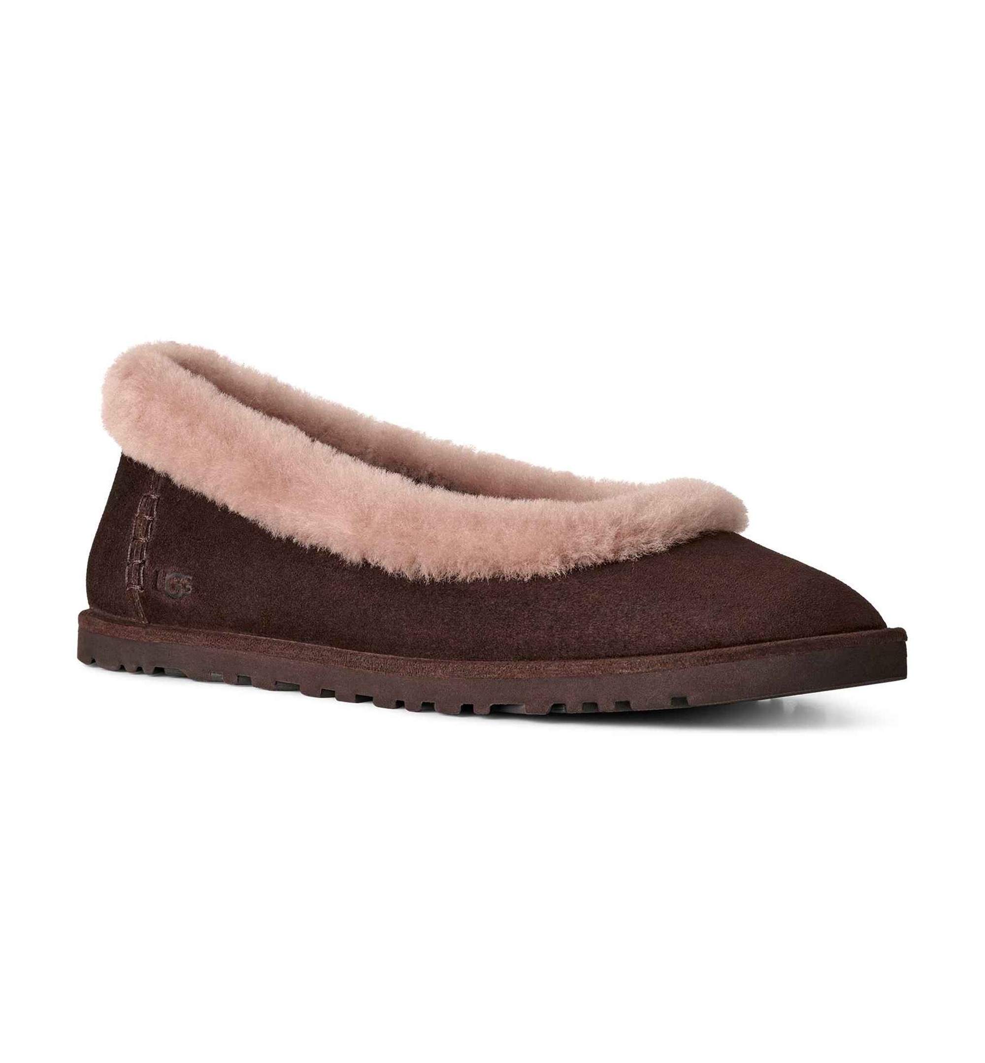 UGG® Women's Zora Ballet Round Toe Flats - Dusted Cocoa